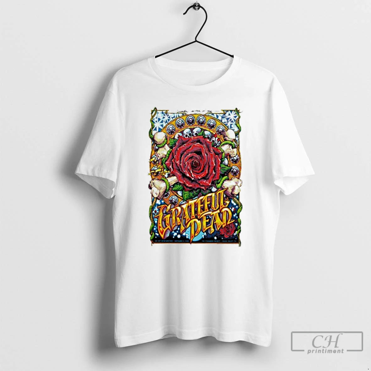 Classic 60 Years Of The Grateful Dead Dec 6 2025 In Nevada City Ca T-Shirts, Hoodie, Sweatshirt | PopFlextees.com