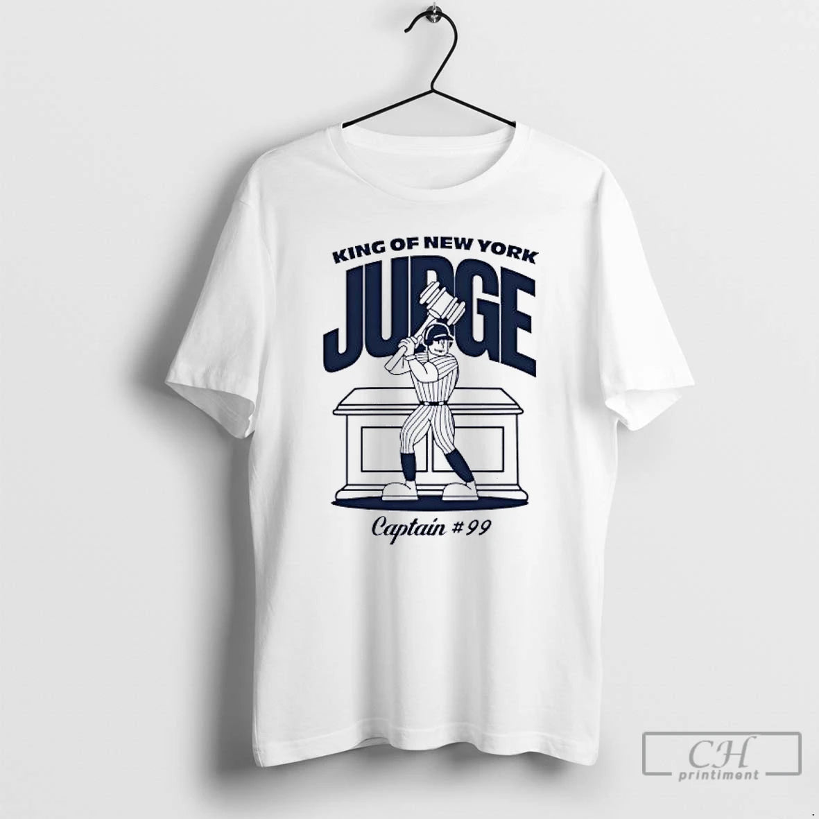 Classic Aaron Judge King Of New York Yankees Captain 99 Baseball T-Shirts, Hoodie, Sweatshirt | PopFlextees.com