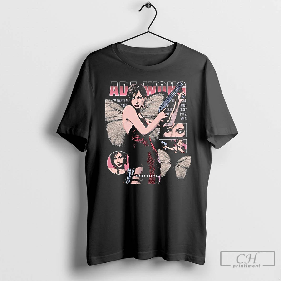 Classic Ada Wong Separate Ways Resident Evil 4 Remake T-Shirts, Hoodie, Sweatshirt | PopFlextees.com