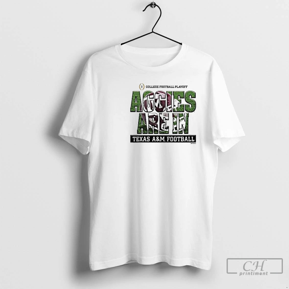 Classic Aggies Are In Texas Am Aggies 2025 Cfp Bound Helmet Circle White T Shirts Hoodie, Sweatshirt | PopFlextees.com