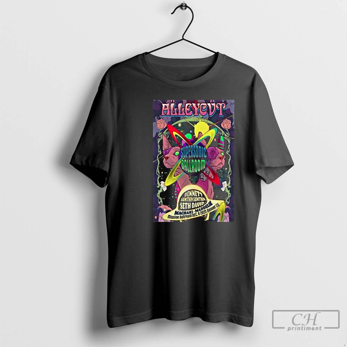 Classic Alleycvt Mission Ballroom In Denver Co Dec 6 2025 Circle Black T Shirts Sweater Hoodie, Sweatshirt | PopFlextees.com