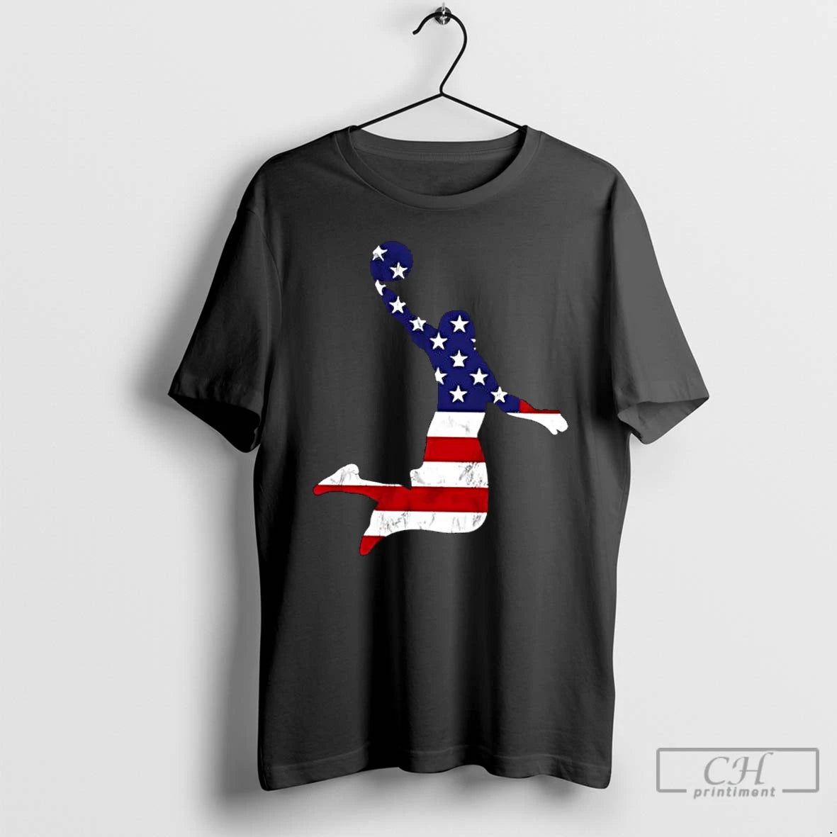 Classic American Basketball Us Born Flag T-Shirts, Hoodie, Sweatshirt | PopFlextees.com