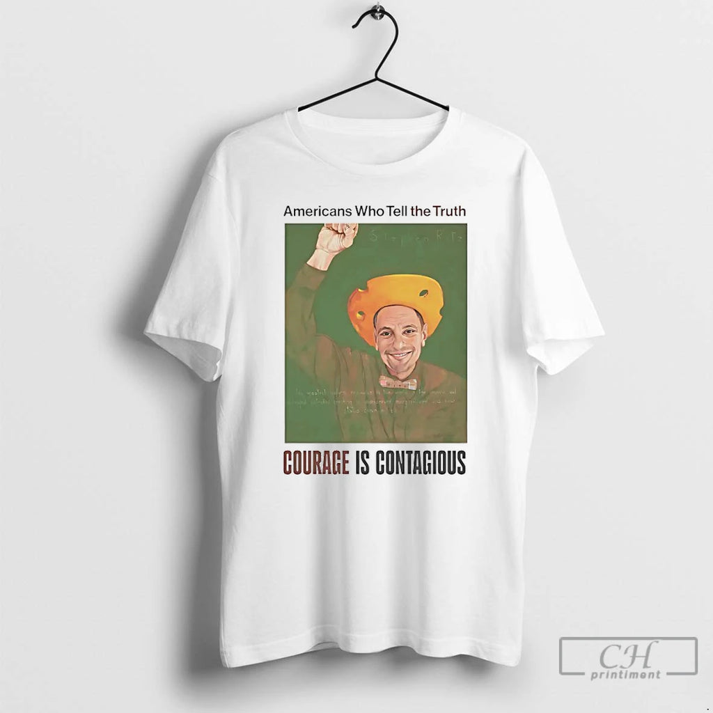Classic Americans Who Tell The Truth Courage Is Contagious T-Shirts, Hoodie, Sweatshirt | PopFlextees.com