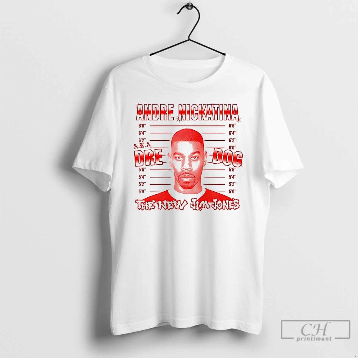 Classic Andre The Jim Jones Criminal Photo T-Shirts, Hoodie, Sweatshirt | PopFlextees.com