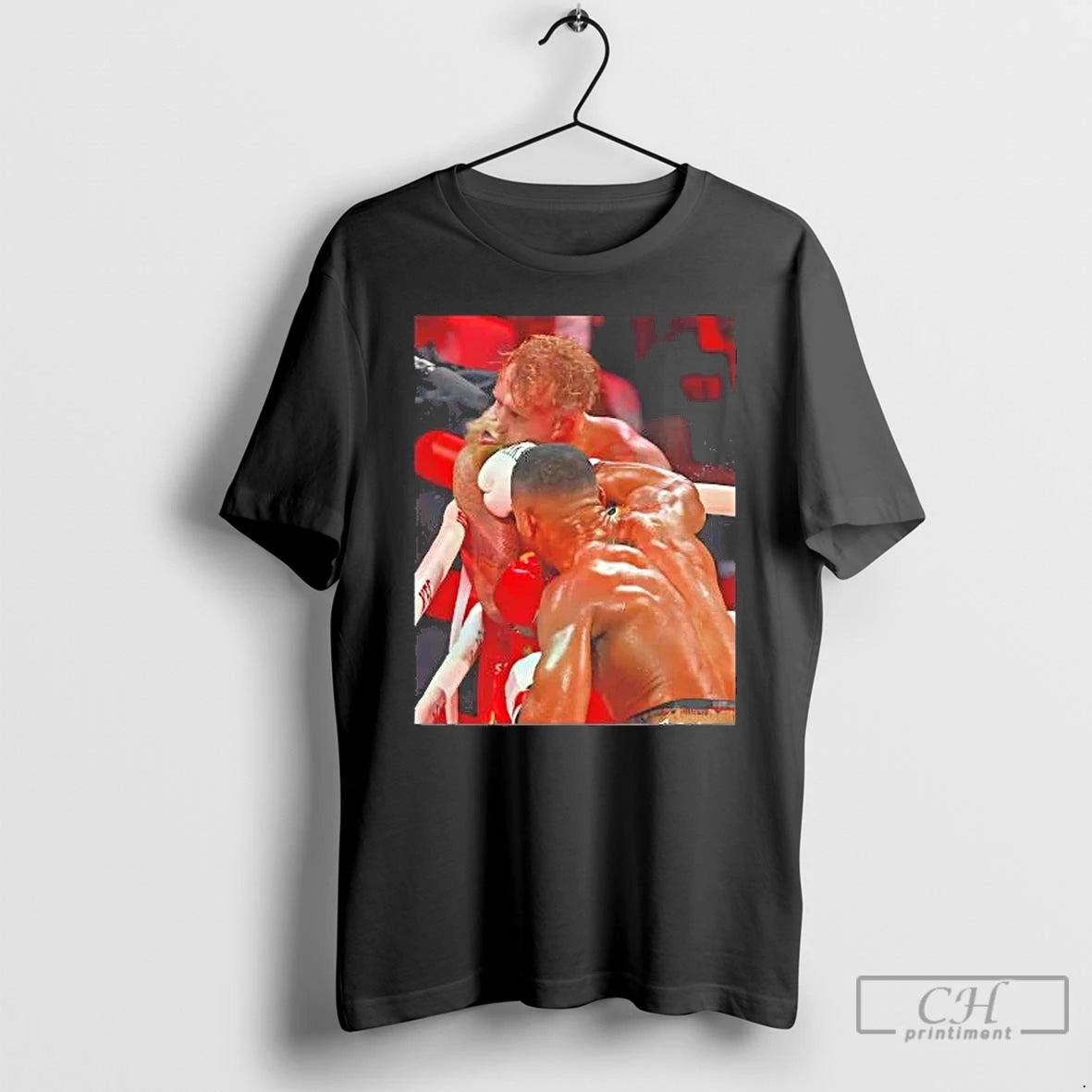 Classic Anthony Joshua Vs Jake Paul Knockout Punch Boxing T-Shirts, Hoodie, Sweatshirt | PopFlextees.com