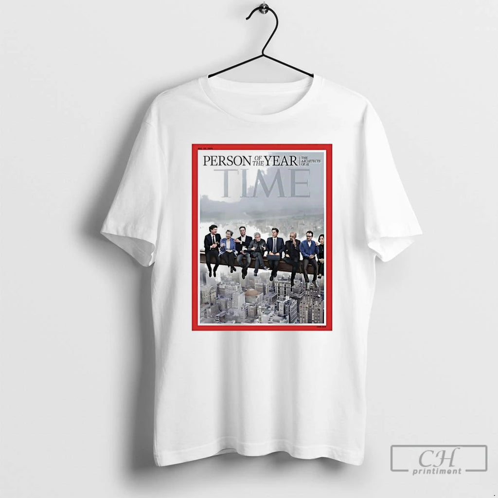 Classic Architects Of Ai Time 2025 Person Of The Year T-Shirts, Hoodie, Sweatshirt | PopFlextees.com