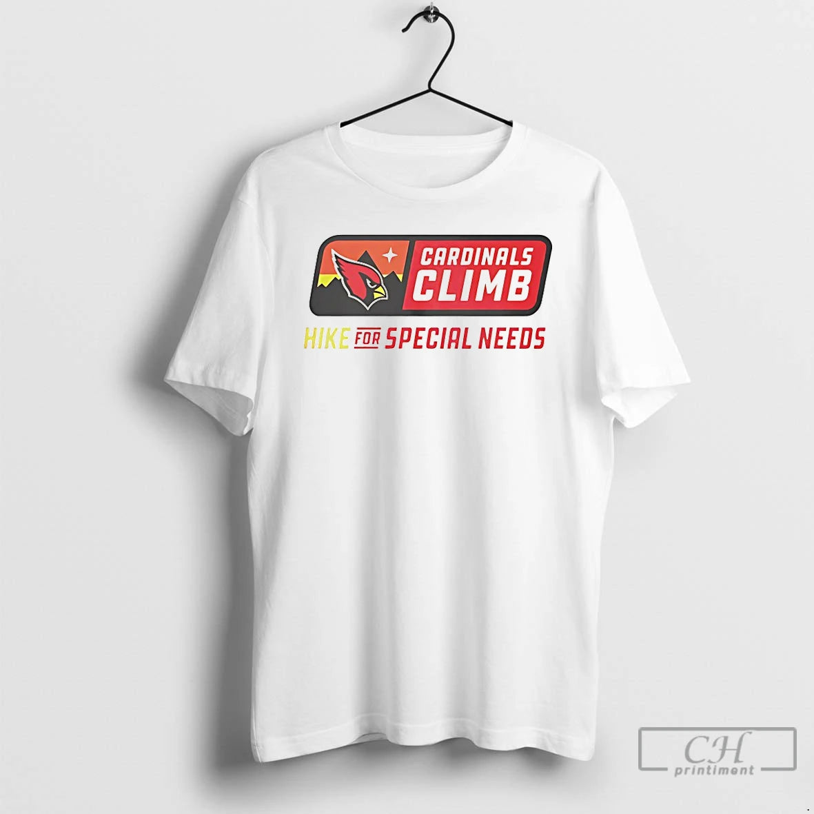 Classic Arizona Cardinals Climb Hike For Special Needs T-Shirts, Hoodie, Sweatshirt | PopFlextees.com
