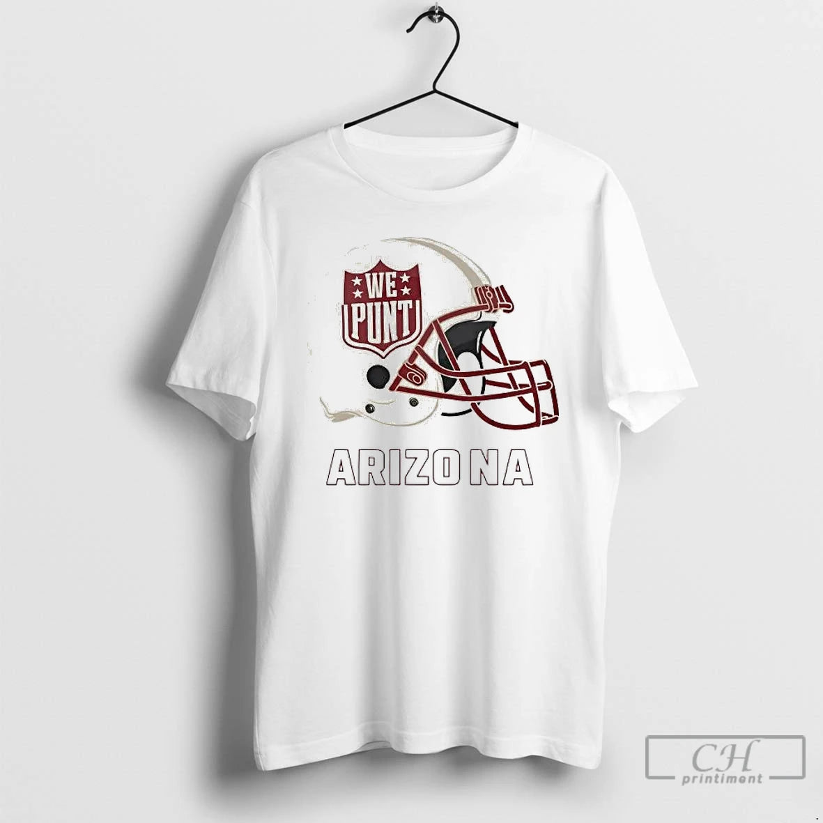Classic Arizona Cardinals Helmet We Punt T-Shirts, Hoodie, Sweatshirt | PopFlextees.com