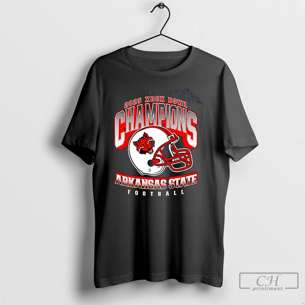 Classic Arkansas State Red Wolves 2025 Xbox Bowl Champions Logo T-Shirts, Hoodie, Sweatshirt | PopFlextees.com