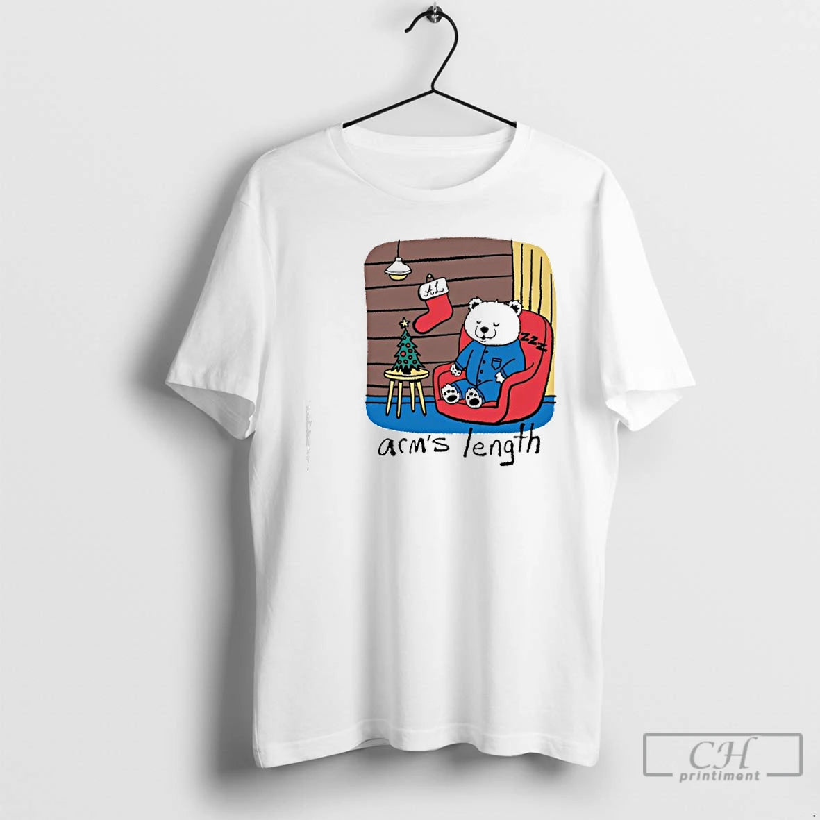 Classic Arms Length Sleepy Polar Bear T-Shirts, Hoodie, Sweatshirt | PopFlextees.com