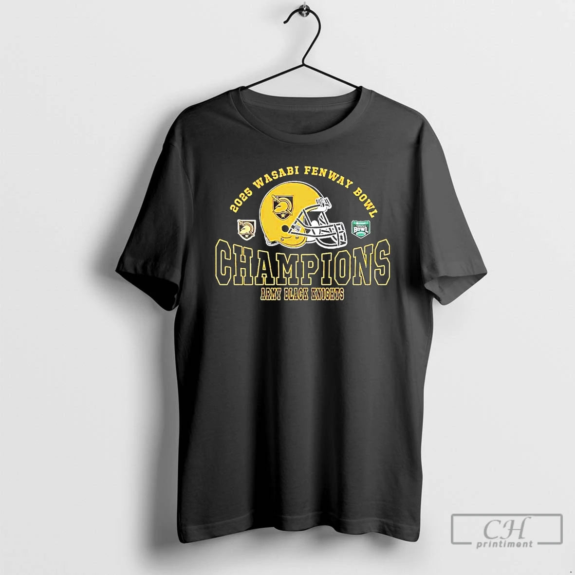 Classic Army Black Knights Football 2025 Wasabi Fenway Bowl Champions T-Shirts, Hoodie, Sweatshirt | PopFlextees.com