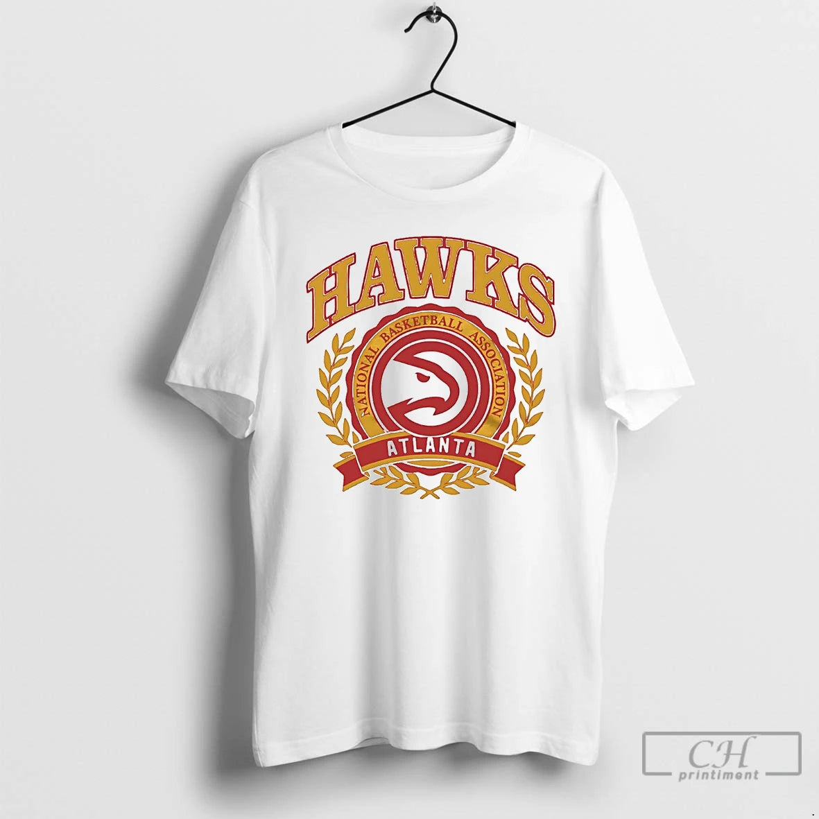 Classic Atlanta Hawks Nba Crest T-Shirts, Hoodie, Sweatshirt | PopFlextees.com