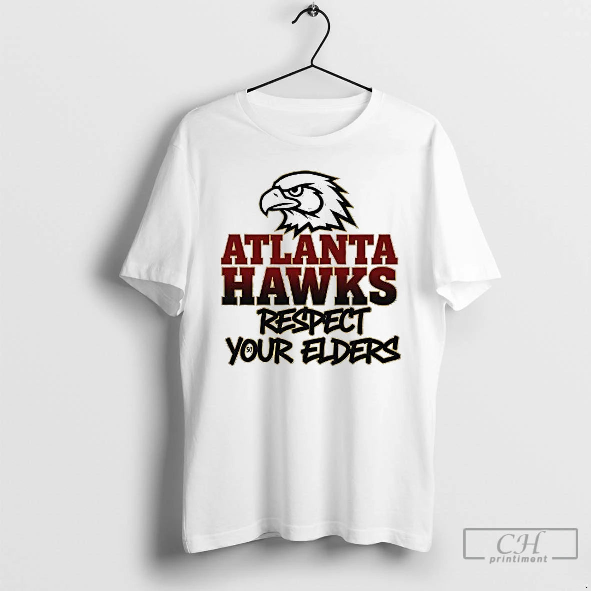 Classic Atlanta Hawks Respect Your Elders T-Shirts, Hoodie, Sweatshirt | PopFlextees.com
