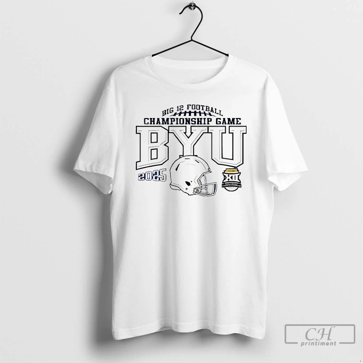 Classic Byu Cougars 2025 Big 12 Championship Game Bound T-Shirts, Hoodie, Sweatshirt | PopFlextees.com