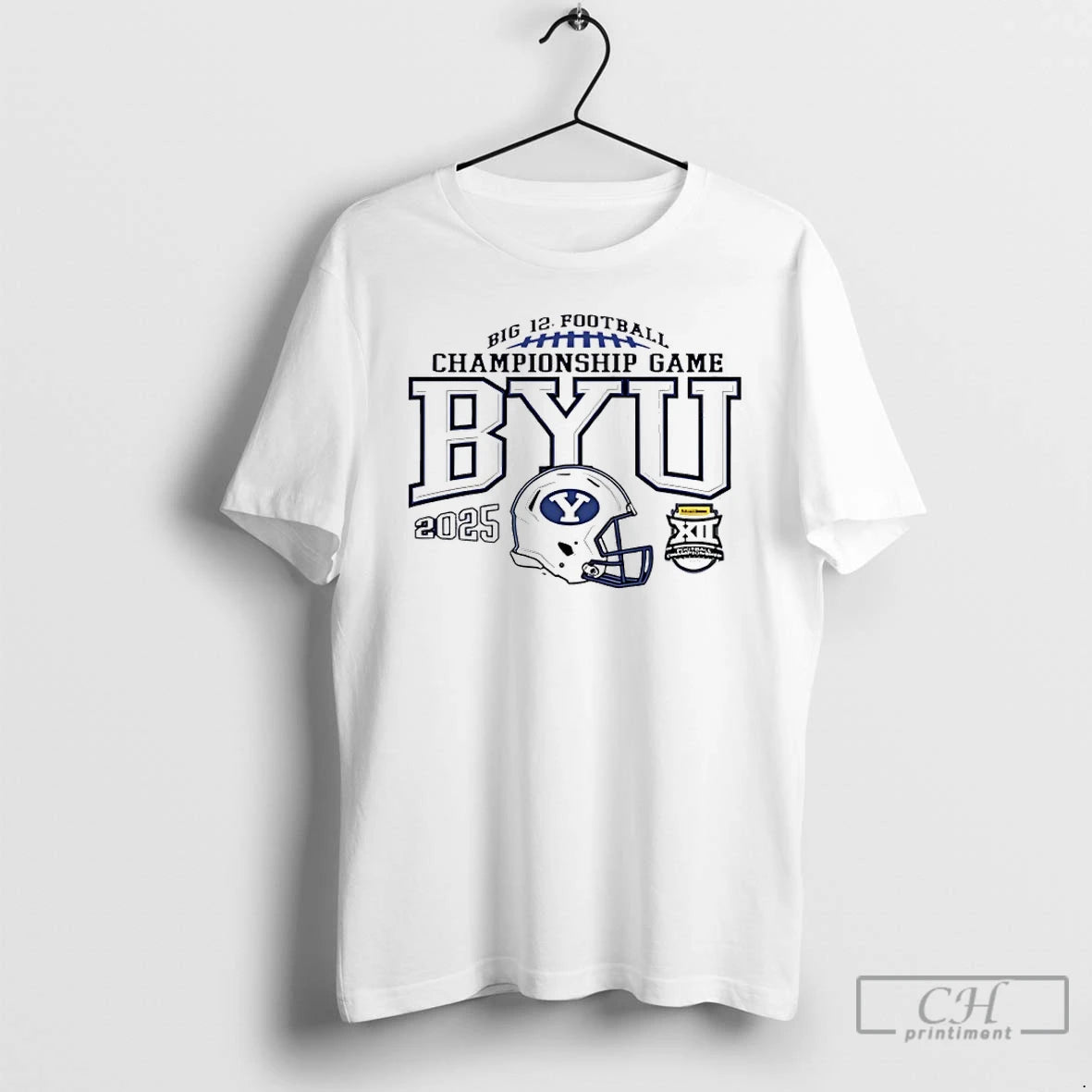 Classic Byu Cougars 2025 Big 12 Football Championship Game T-Shirts, Hoodie, Sweatshirt | PopFlextees.com