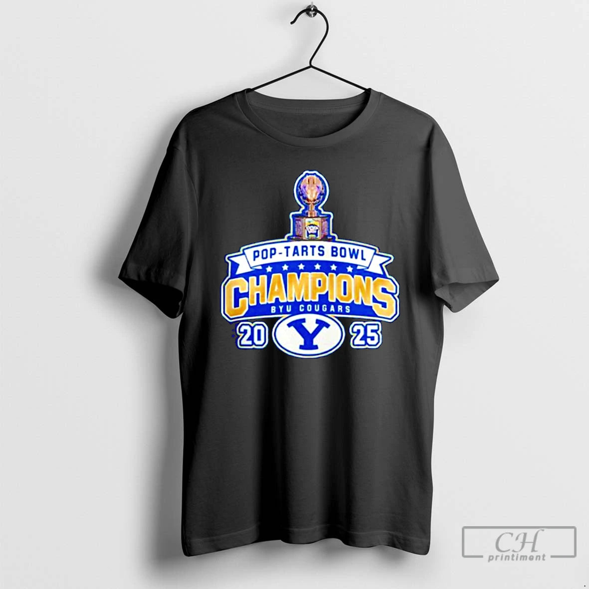 Classic Byu Cougars 2025 Pop Tarts Bowl Champions Logo T-Shirts, Hoodie, Sweatshirt | PopFlextees.com