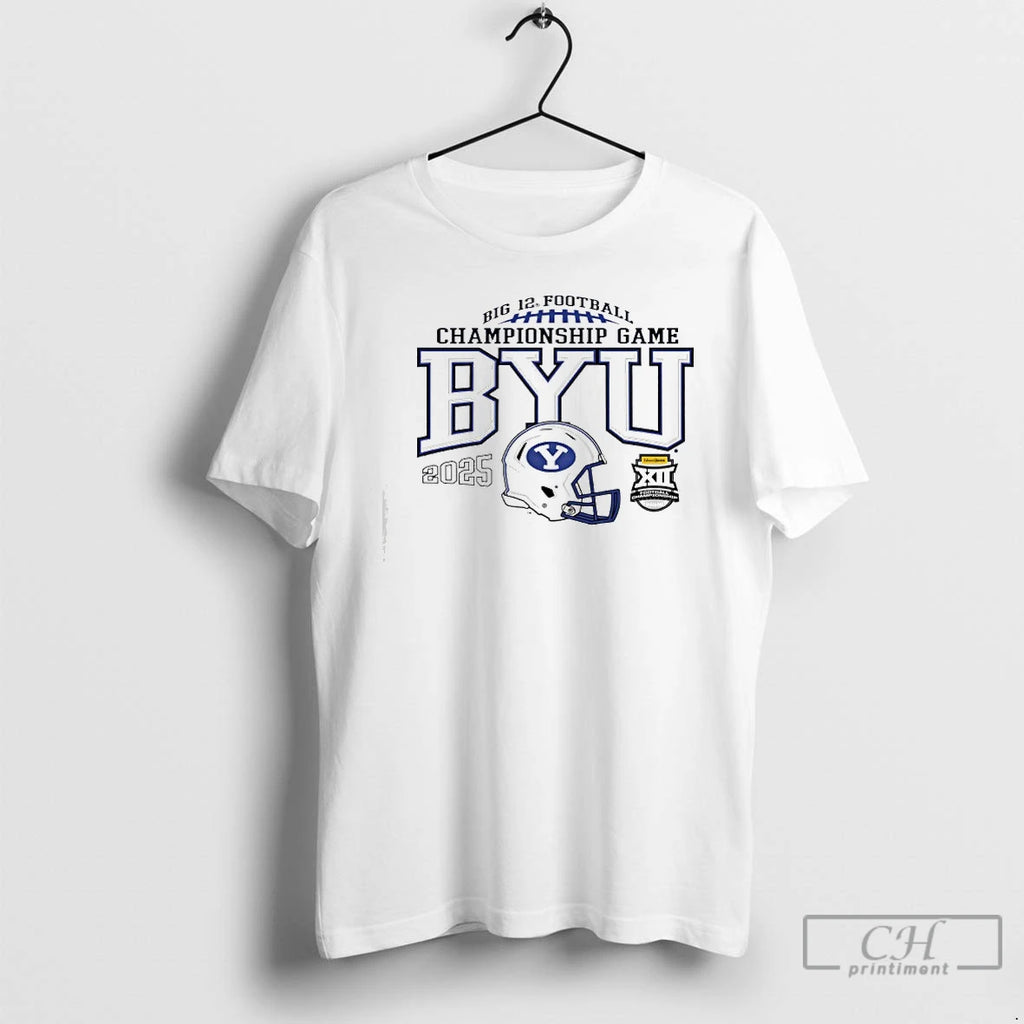 Classic Byu Cougars Big 12 Football Championship Game 2025 T-Shirts, Hoodie, Sweatshirt | PopFlextees.com