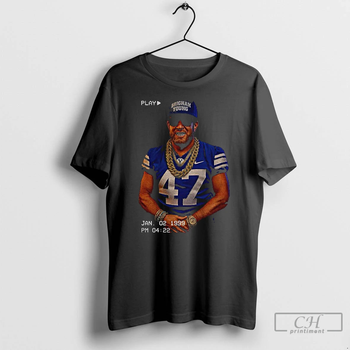 Classic Byu Cougars Football 47 Brigham Young Grill Jan 02 1999 T-Shirts, Hoodie, Sweatshirt | PopFlextees.com