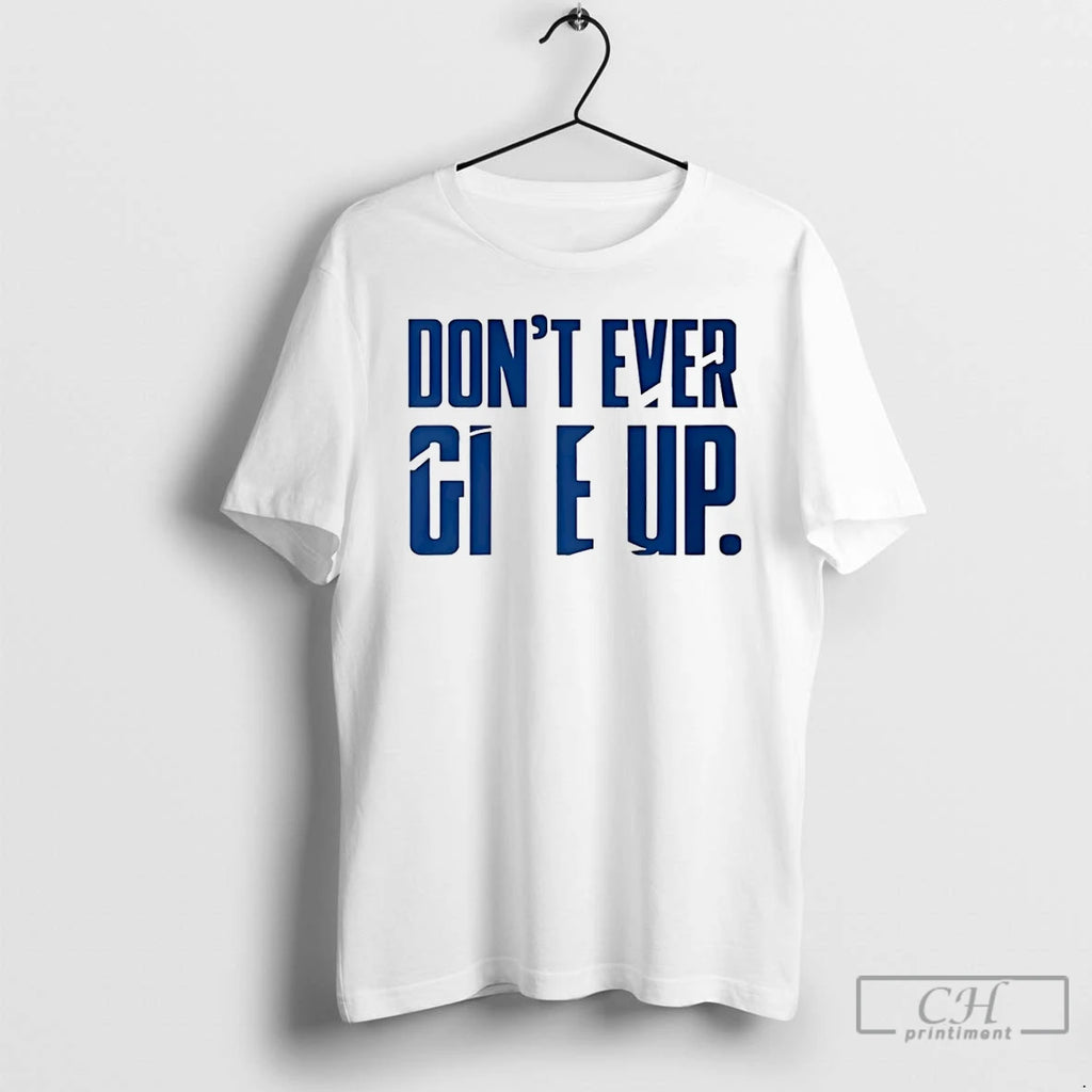 Classic Byu Dont Ever Give Up T-Shirts, Hoodie, Sweatshirt | PopFlextees.com