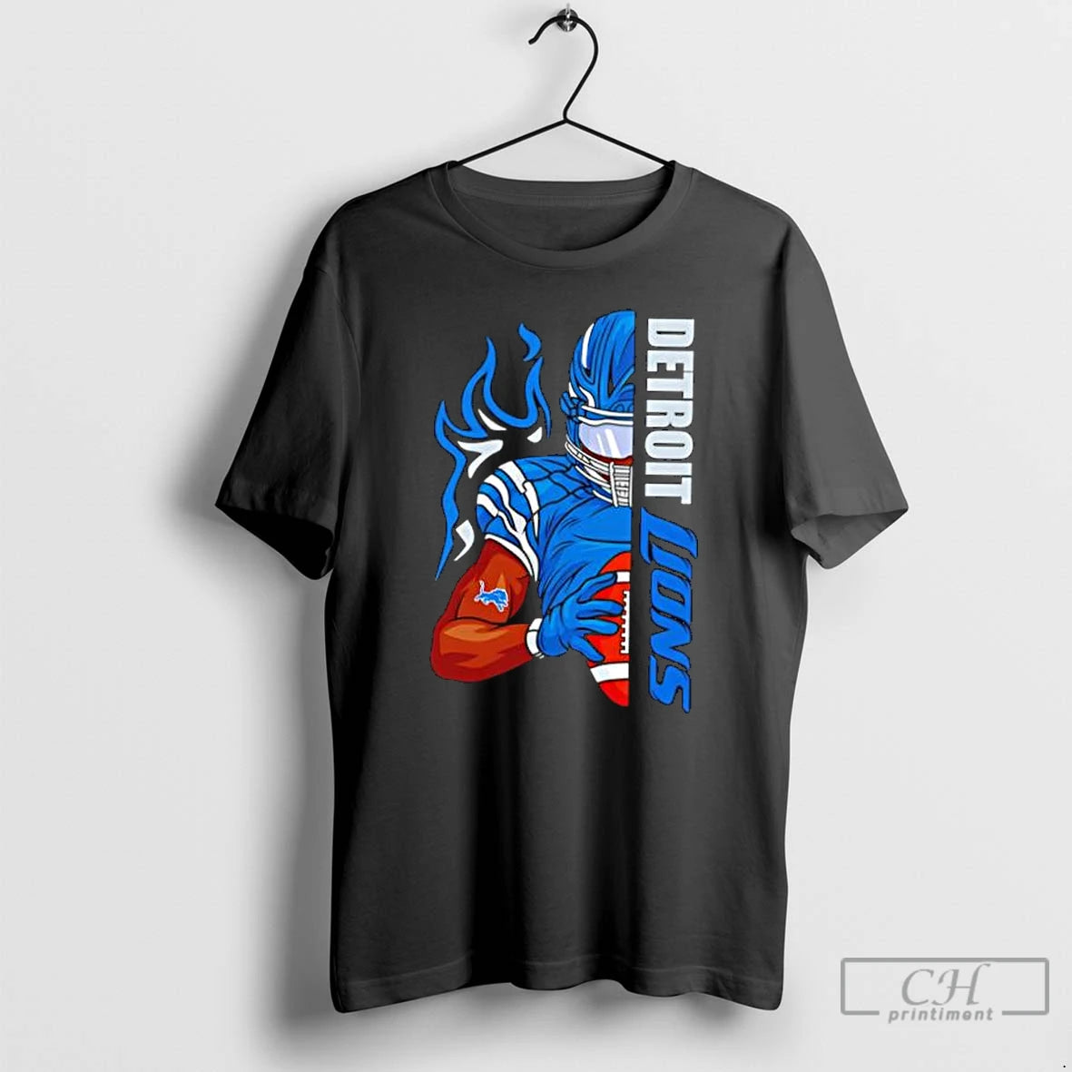 Classic Ball Half Detroit Lions Stylish T-Shirts, Hoodie, Sweatshirt | PopFlextees.com