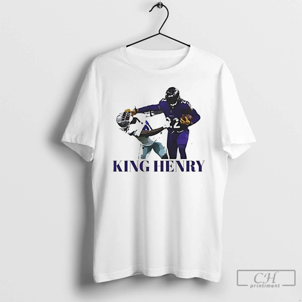 Classic Baltimore Ravens Derrick Henry King Henry T-Shirts, Hoodie, Sweatshirt | PopFlextees.com
