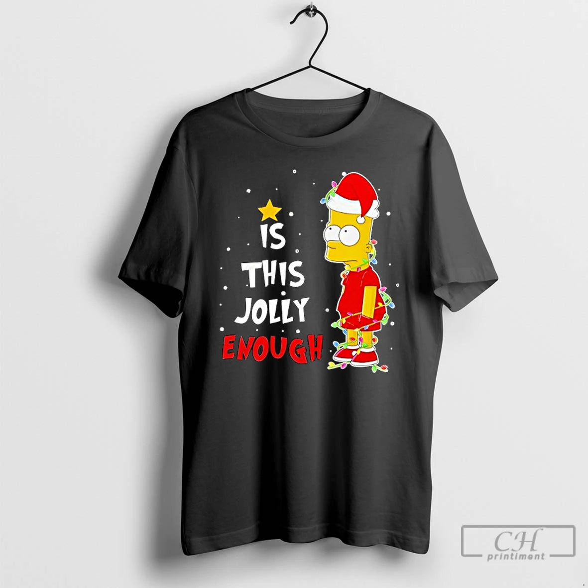 Classic Bart Simpson Christmas This Jolly T-Shirts, Hoodie, Sweatshirt | PopFlextees.com