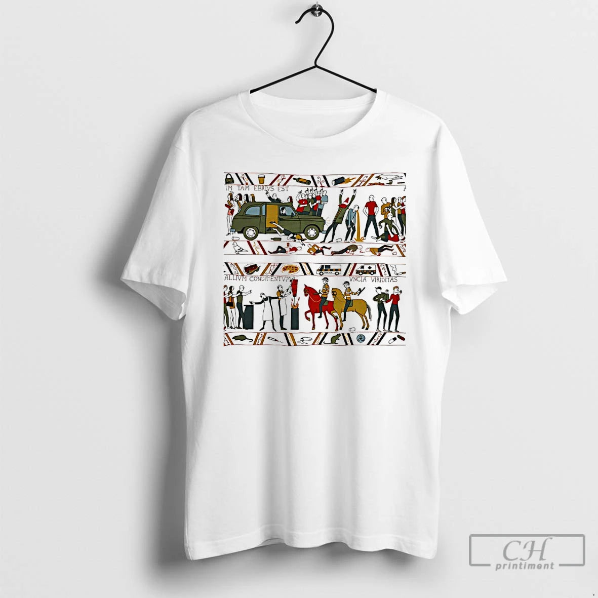Classic Bayeux Kicking Out Time Art T-Shirts, Hoodie, Sweatshirt | PopFlextees.com