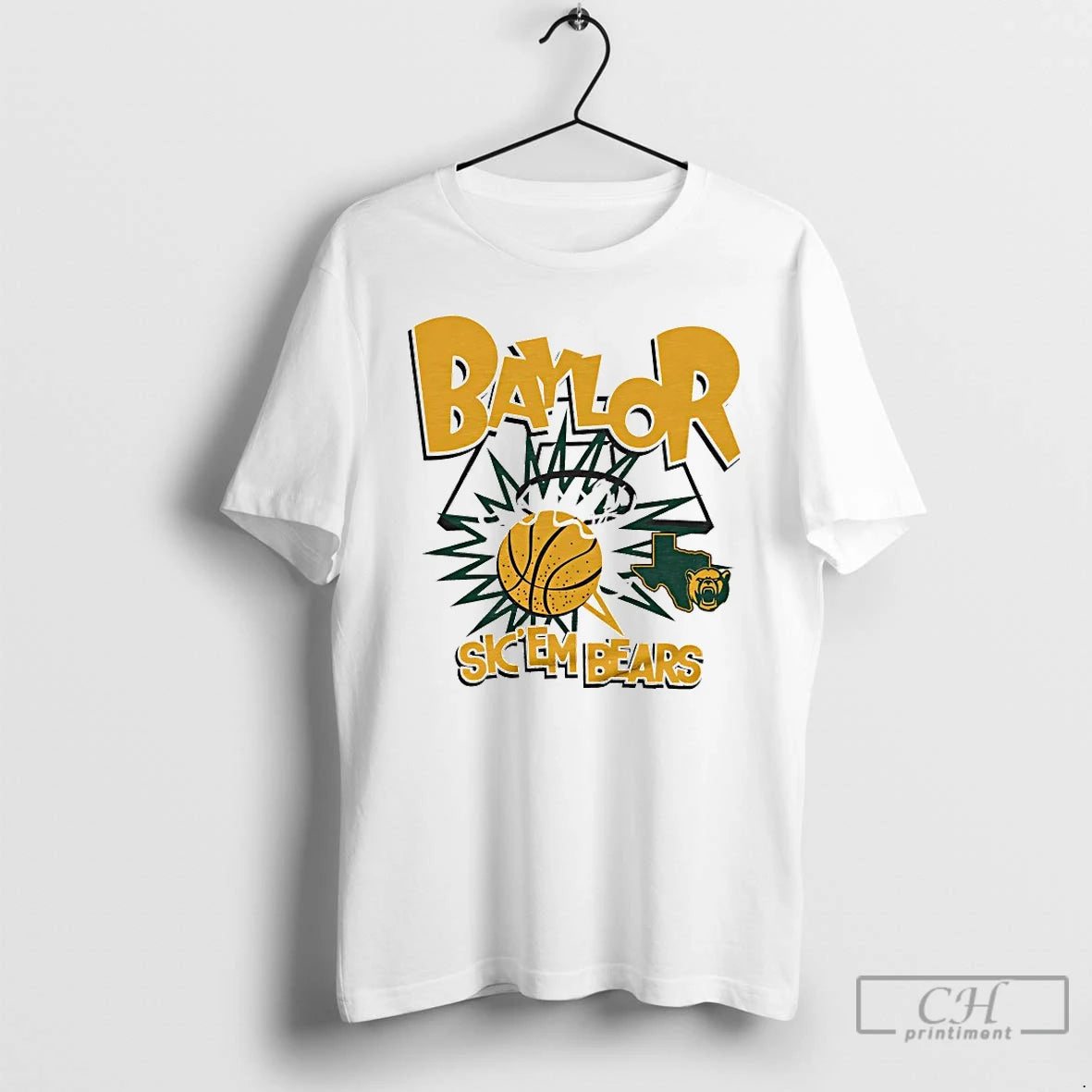 Classic Baylor Bears Slam Sic Em Bears T-Shirts, Hoodie, Sweatshirt | PopFlextees.com