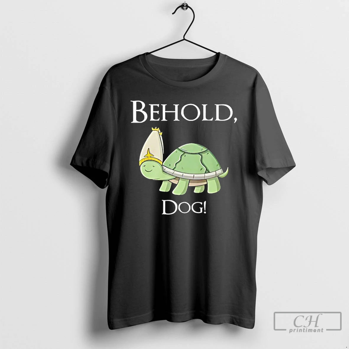 Classic Behold Dog Priest Turtle T-Shirts, Hoodie, Sweatshirt | PopFlextees.com