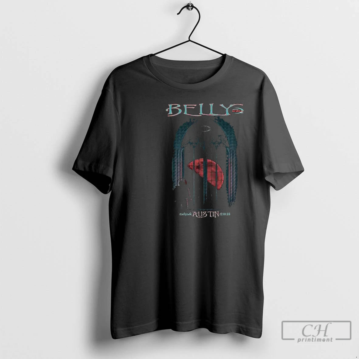 Classic Belly December 10 2025 Austin Tx Circle Black T-Shirts, Hoodie, Sweatshirt | PopFlextees.com