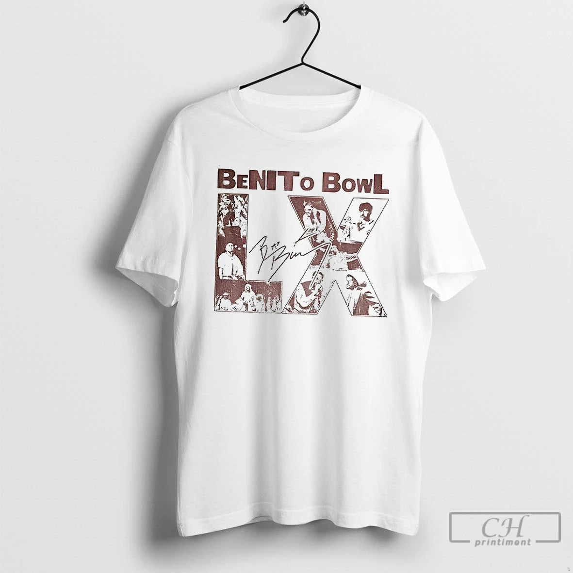 Classic Benito Bowl 2026 Football Lix Bad Bunny Signature T-Shirts, Hoodie, Sweatshirt | PopFlextees.com