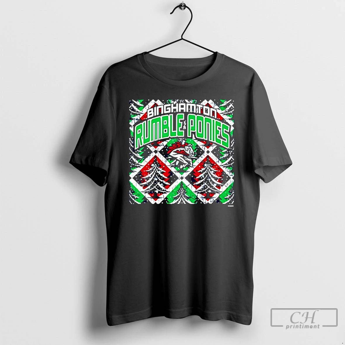 Classic Binghamton Rumble Ponies Christmas 2025 Christmas T-Shirts, Hoodie, Sweatshirt | PopFlextees.com