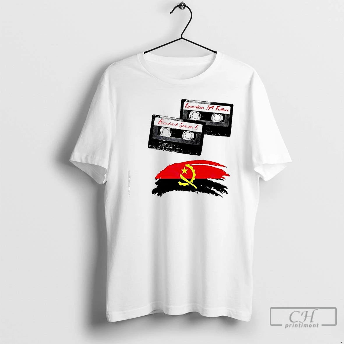 Classic Blowback Season 6 Podcast Operation Ia Feature Angola Flag T-Shirts, Hoodie, Sweatshirt | PopFlextees.com