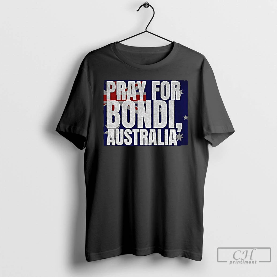Classic Bondi Beach Pray For Bondi Australia Flag T-Shirts, Hoodie, Sweatshirt | PopFlextees.com