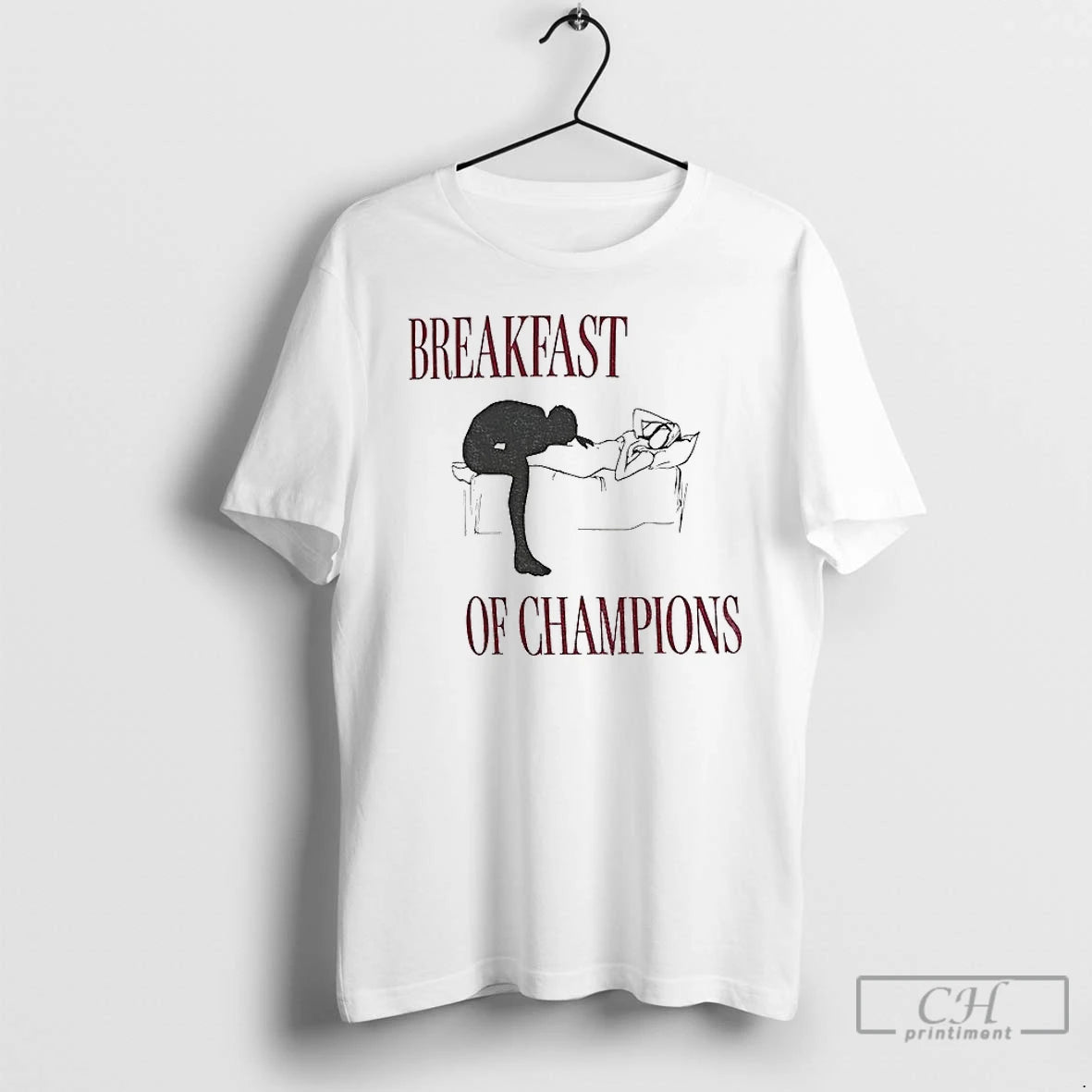 Classic Breakfast Of Champions Girls Night Games Adult Humor T-Shirts, Hoodie, Sweatshirt | PopFlextees.com