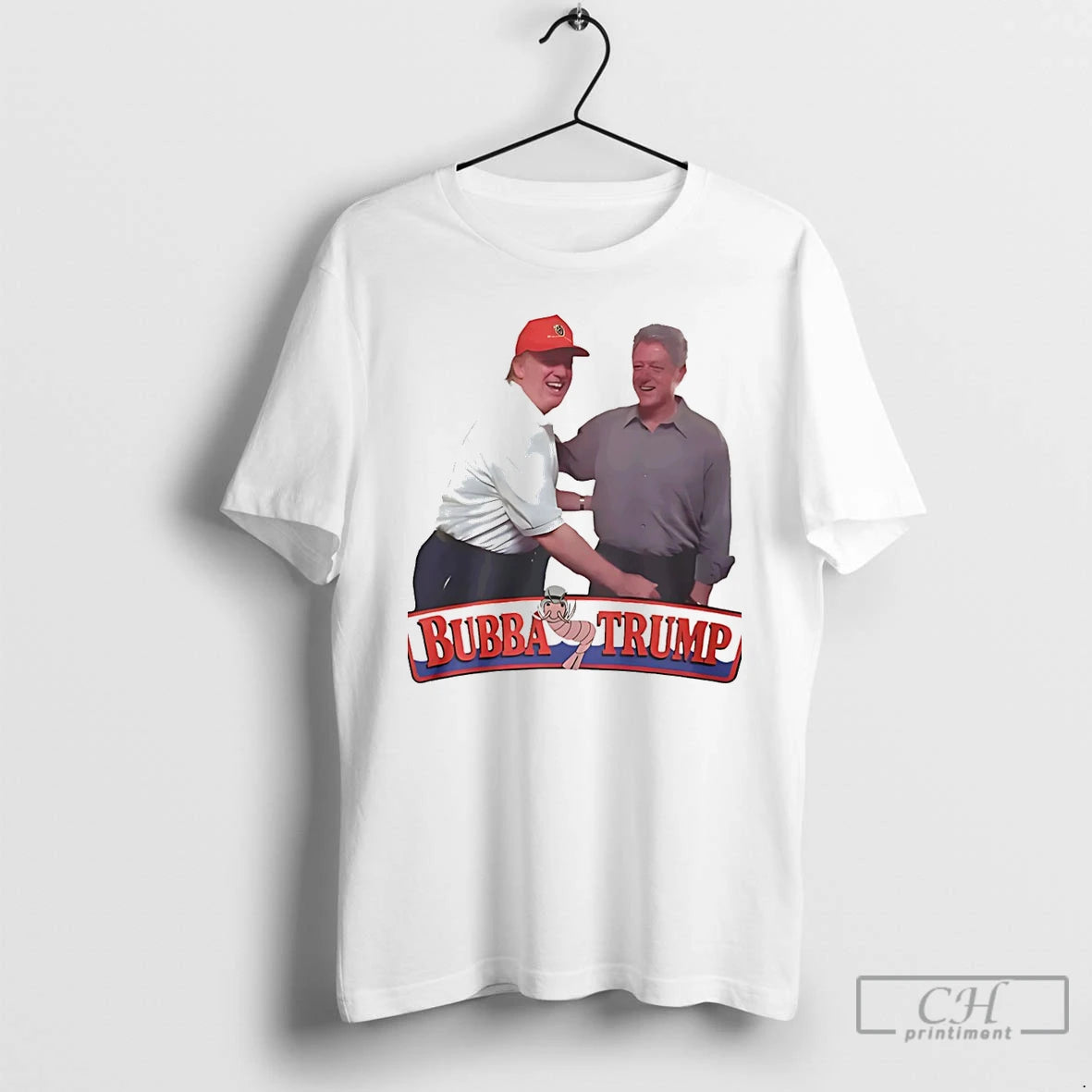 Classic Bubba Trump Bill Clinton Meme Christmas T-Shirts, Hoodie, Sweatshirt | PopFlextees.com