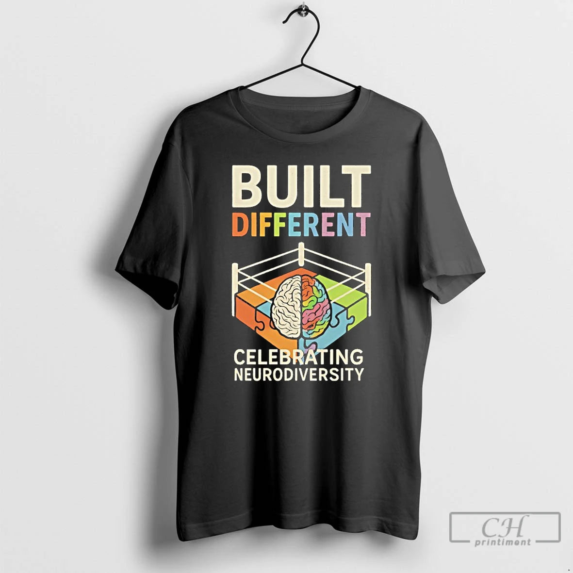 Classic Built Different Celebrating Neurodiversity In Pro Wrestling T-Shirts, Hoodie, Sweatshirt | PopFlextees.com