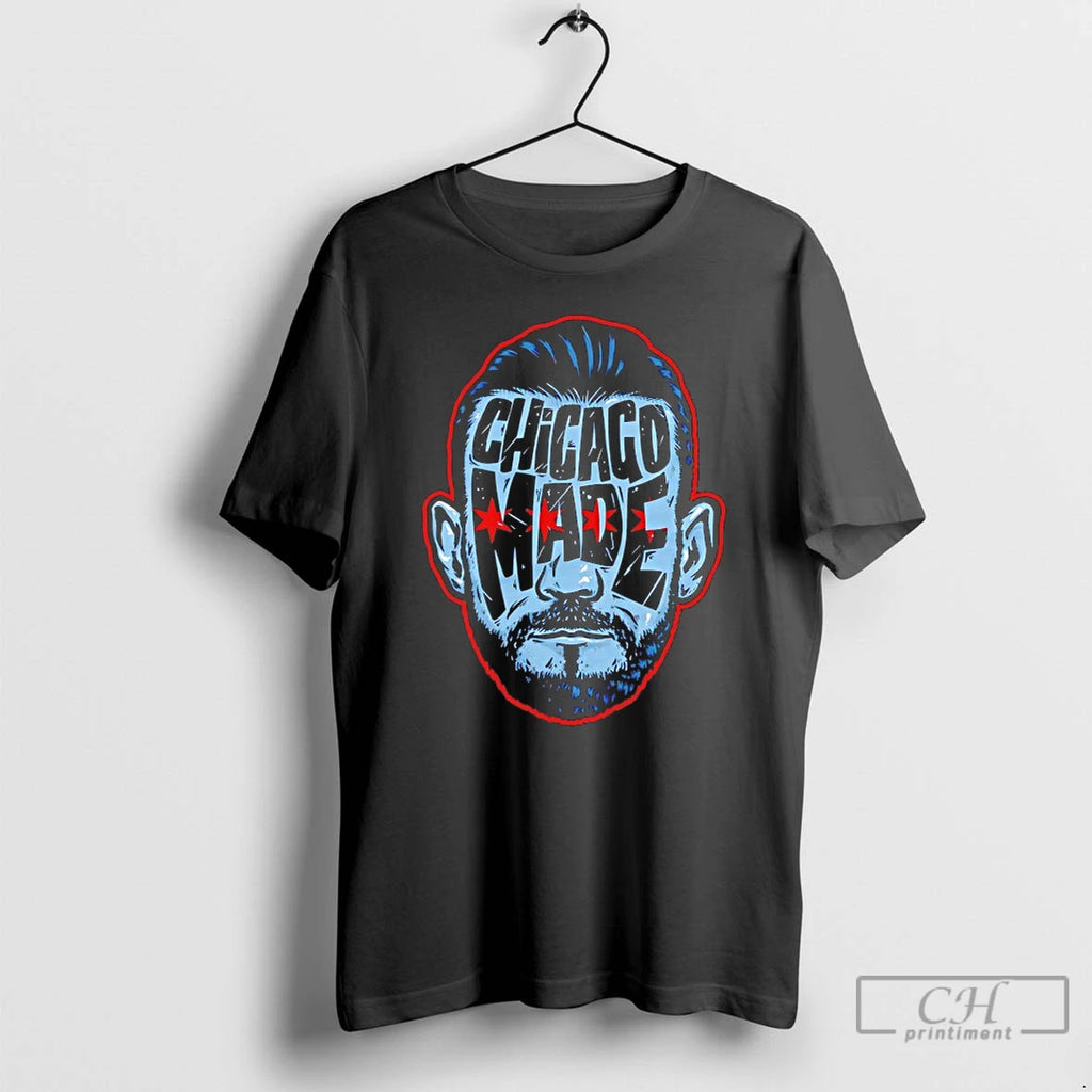 Classic Cm Punk Chicago Made Silhouette T-Shirts, Hoodie, Sweatshirt | PopFlextees.com