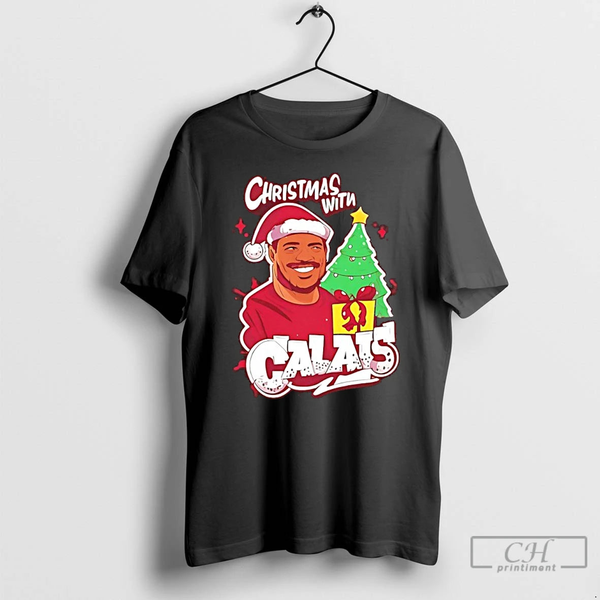 Classic Calais Campbell Christmas With Calais T-Shirts, Hoodie, Sweatshirt | PopFlextees.com