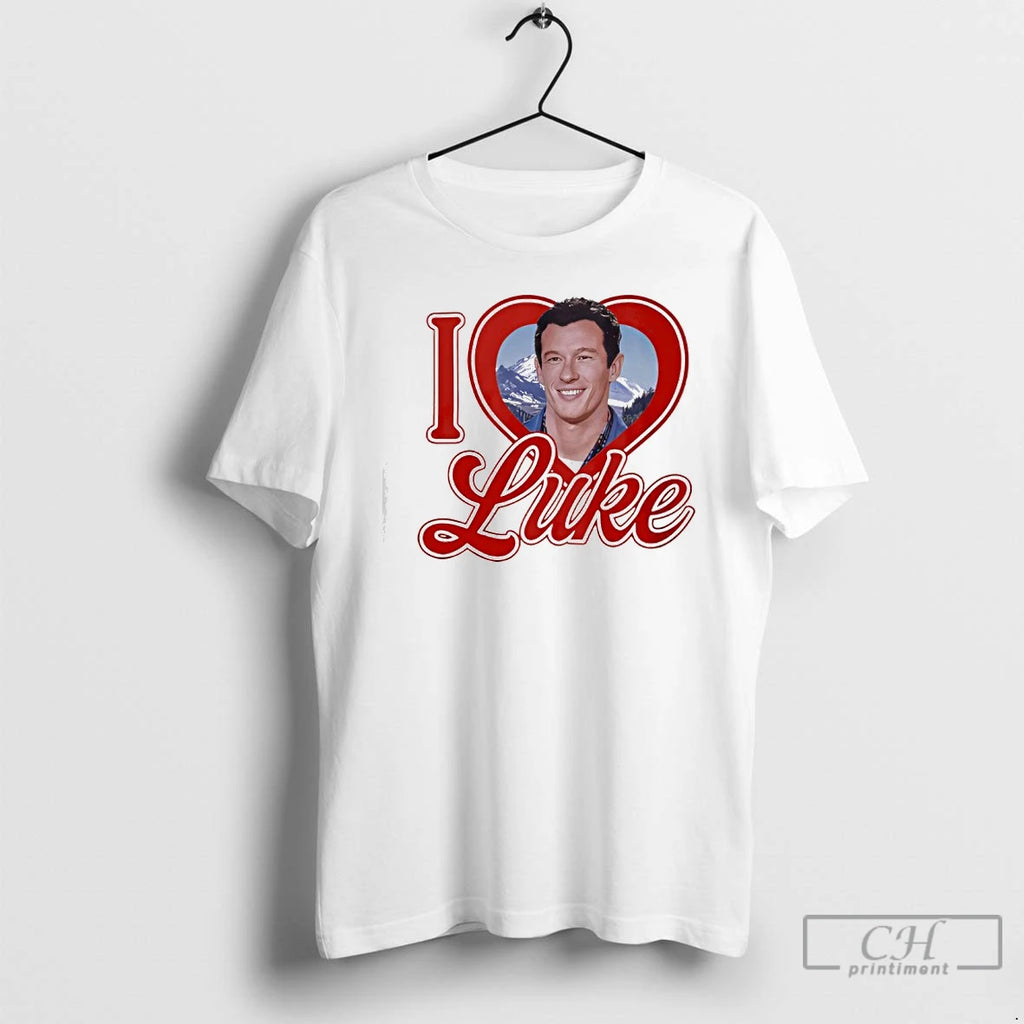 Classic Callum Turner Eternity I Love Luke T-Shirts, Hoodie, Sweatshirt | PopFlextees.com