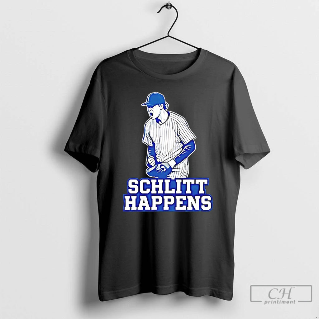Classic Cam Schlittler Schlitt Happens T-Shirts, Hoodie, Sweatshirt | PopFlextees.com