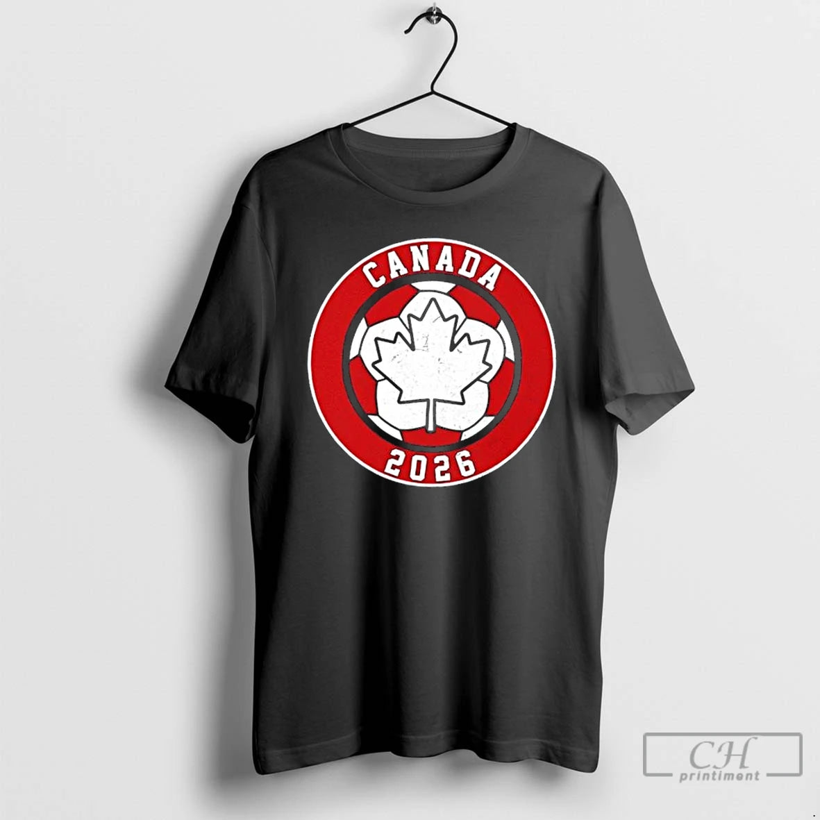 Classic Canada 2026 Vintage Soccer Emblem T-Shirts, Hoodie, Sweatshirt | PopFlextees.com