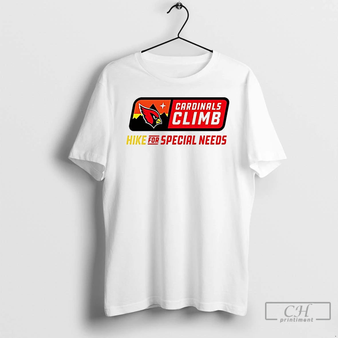 Classic Cardinals Climb Hike For Special Needs T-Shirts, Hoodie, Sweatshirt | PopFlextees.com