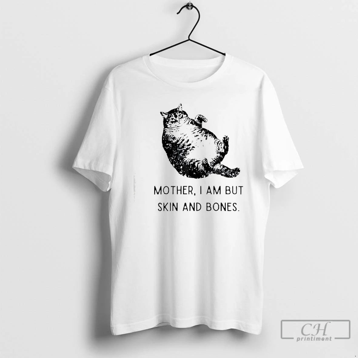 Classic Cat Cute Mother I Am But Skin And Bones T-Shirts, Hoodie, Sweatshirt | PopFlextees.com