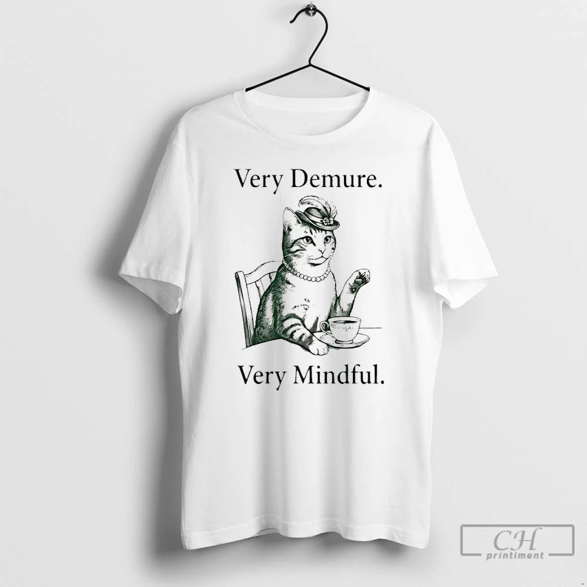 Classic Cat Lady Very Demure Very Mindful T-Shirts, Hoodie, Sweatshirt | PopFlextees.com