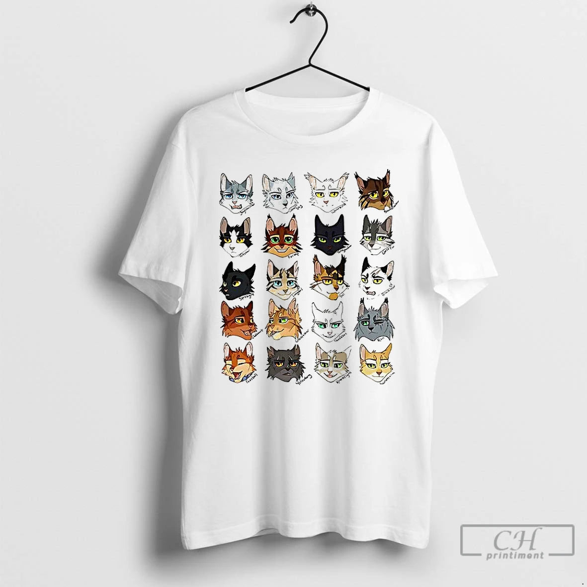 Classic Cats Clans Erin Hunter Bookish Warrior Cats T-Shirts, Hoodie, Sweatshirt | PopFlextees.com