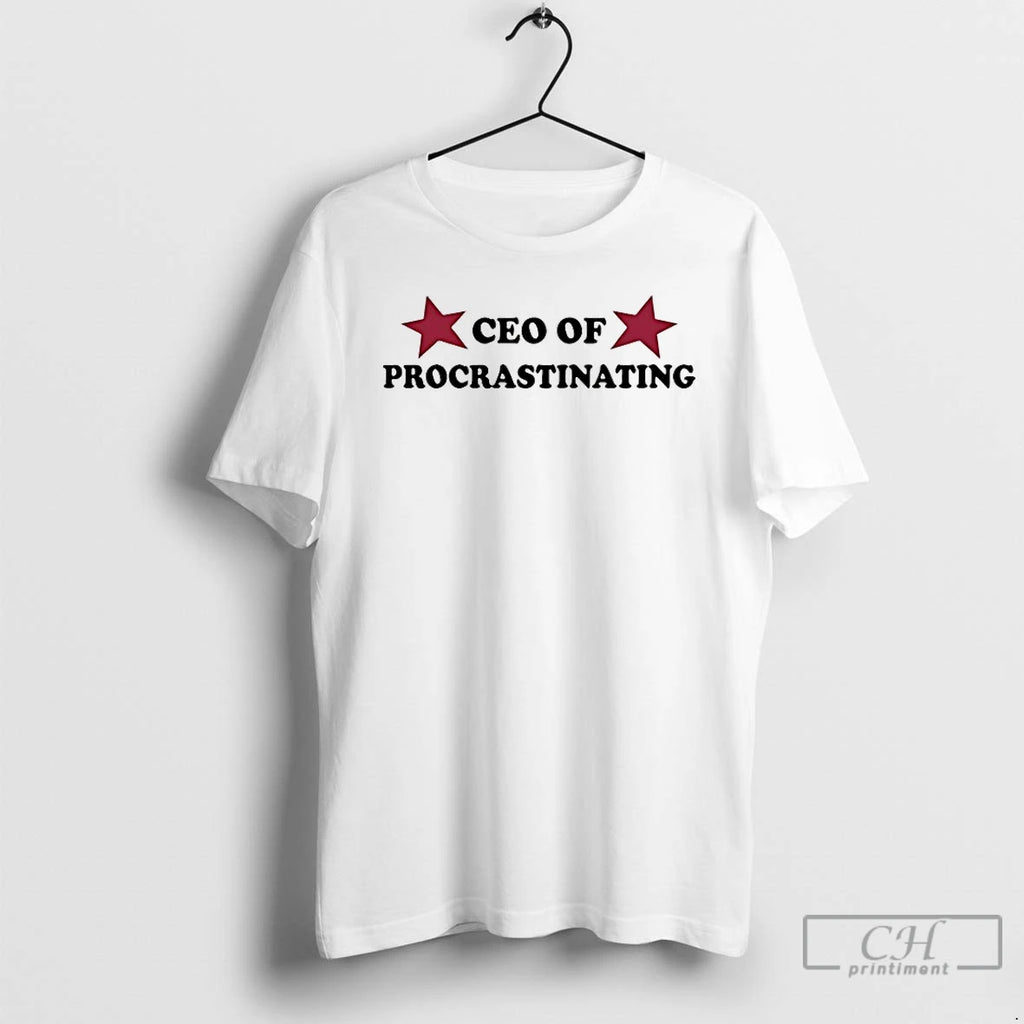 Classic Chaewon Archive Ceo Of Procrastinating T-Shirts, Hoodie, Sweatshirt | PopFlextees.com