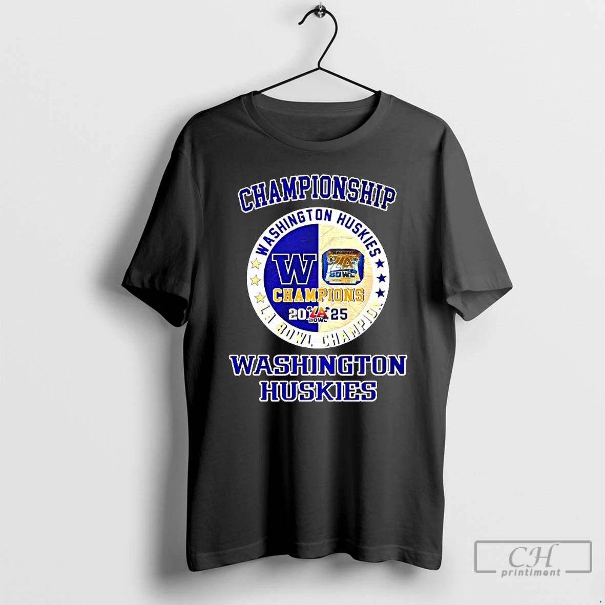 Classic Championship Washington Huskies La Bowl Champion 2025 T-Shirts, Hoodie, Sweatshirt | PopFlextees.com