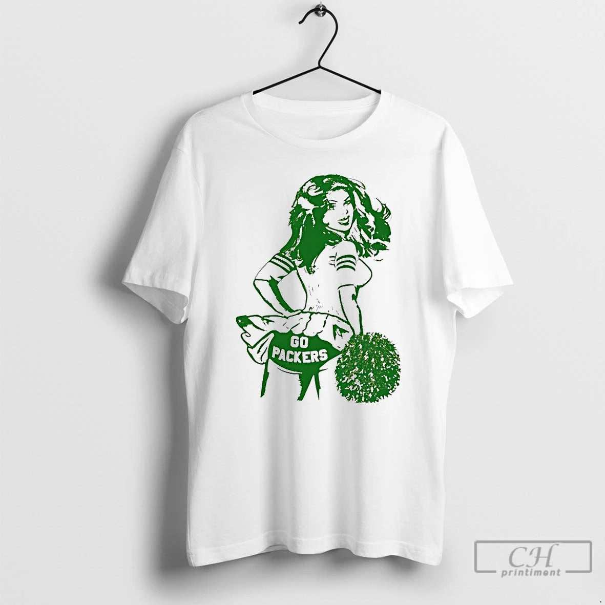 Classic Cheerleader Green Bay Packers Go Packers T-Shirts, Hoodie, Sweatshirt | PopFlextees.com
