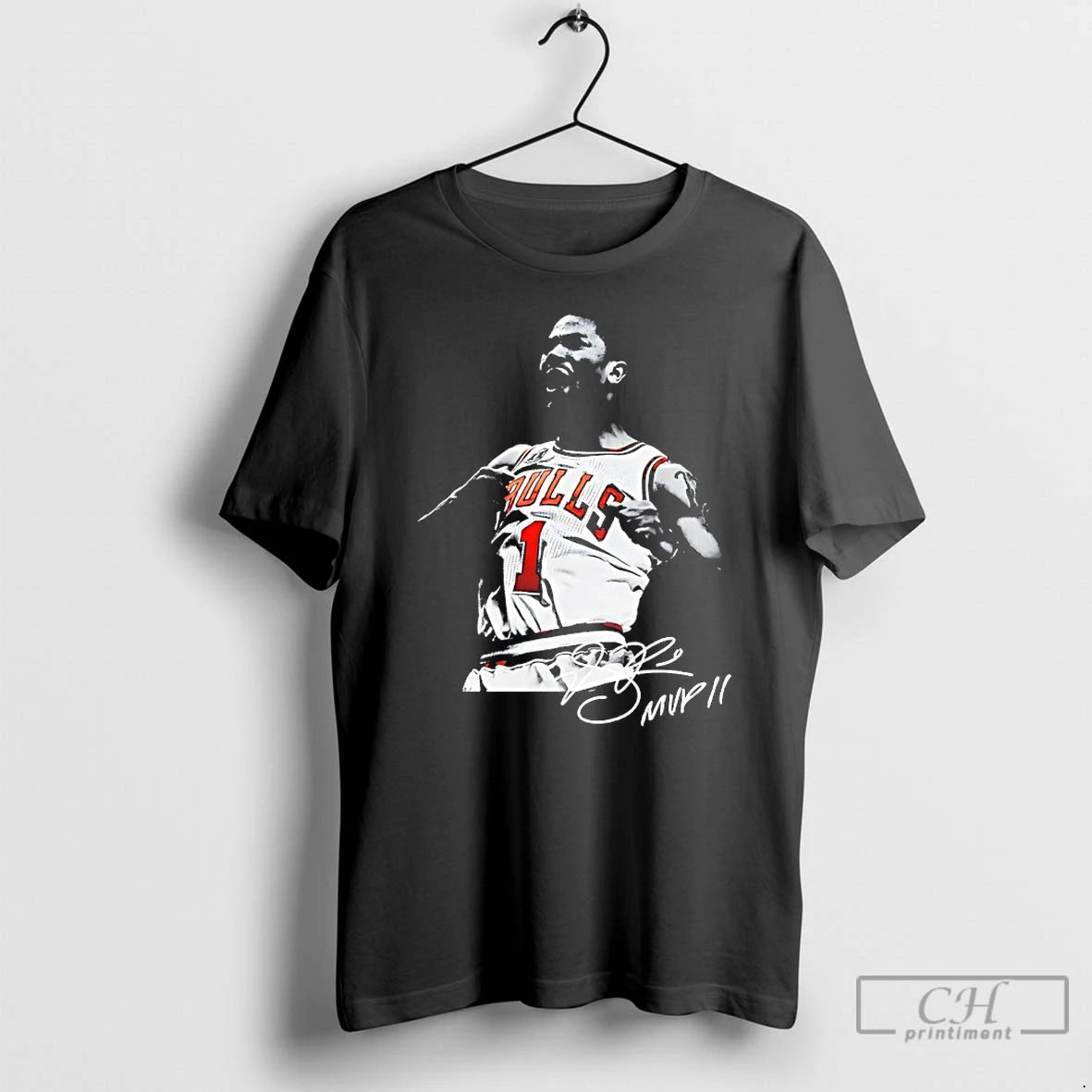 Classic Chicago Bulls Derrick Rose Won The Nba Mvp 11 Signature T-Shirts, Hoodie, Sweatshirt | PopFlextees.com